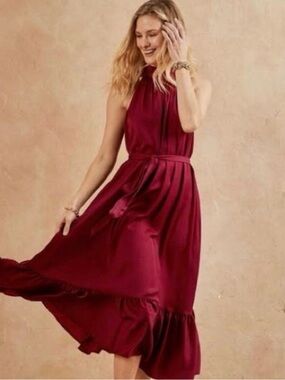 banana republic bias cut satin midi dress | Dresses | Banana Republic Biascut Slip Pink Size Bias ruffle Size:01 - S / M R26 RTW LaDivine 9312 Champagne 6